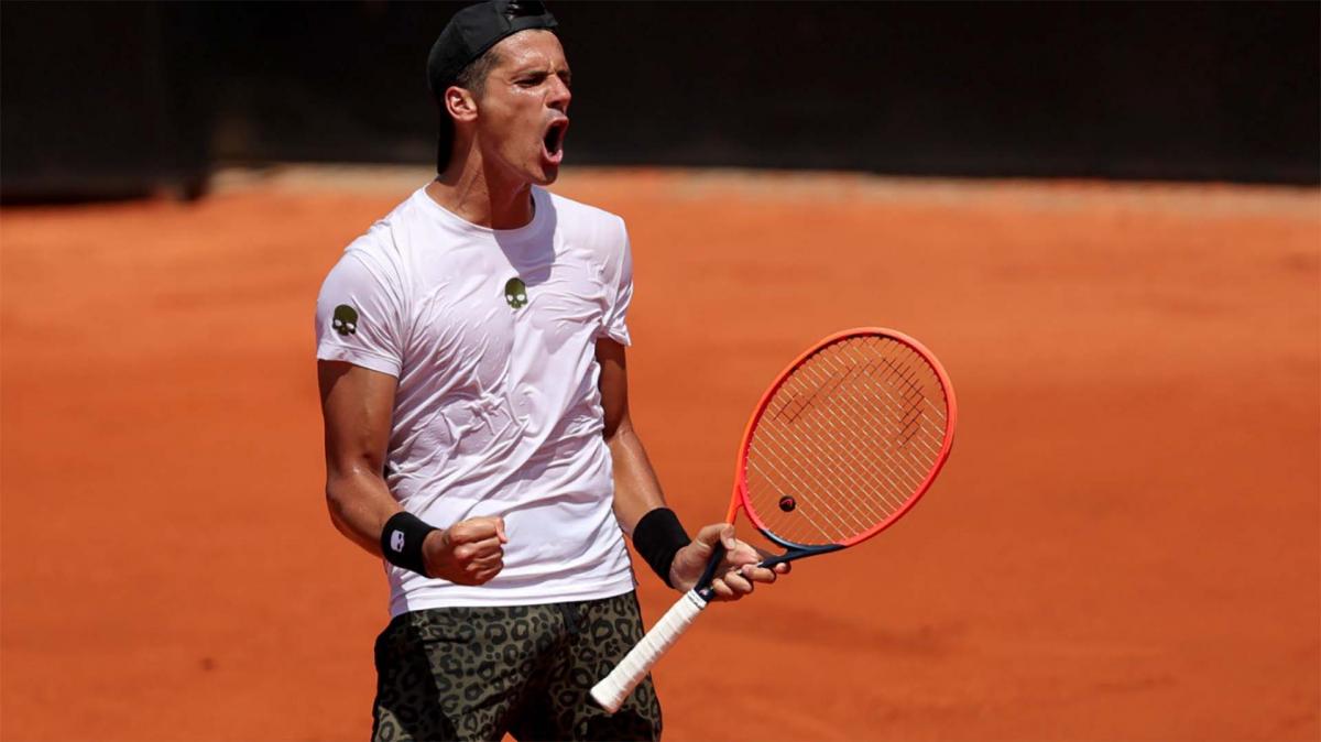  Federico Coria venció al español Ramos Viñolas y avanzó a cuartos de final 