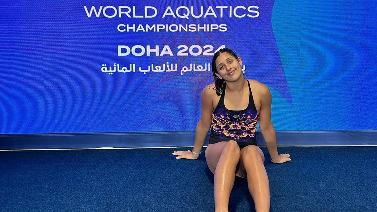  Agostina Hein alcanzó la final en 800 metros libres en Doha 