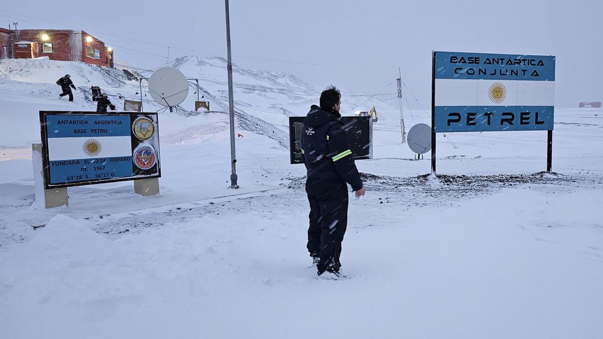 En la localidad de Petrel se está edificando la base antártica más avanzada.