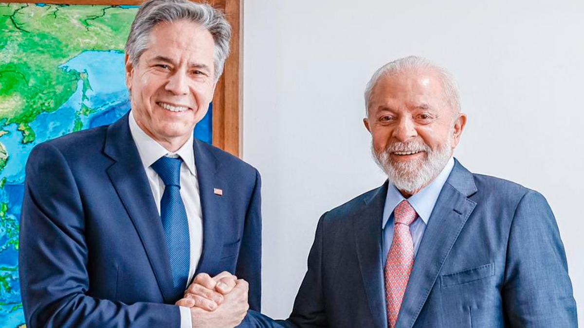 Lula y Blinken instaron a la creación de un Estado palestino.