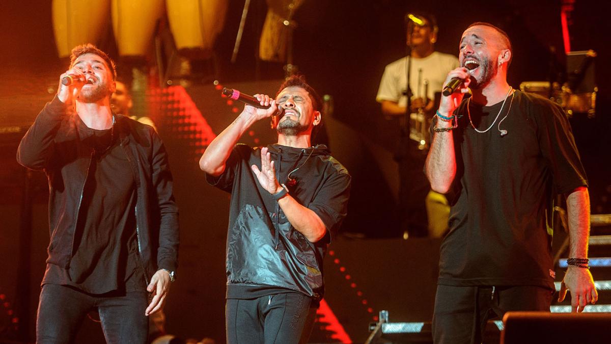 La banda La Konga planea presentarse en el Movistar Arena.