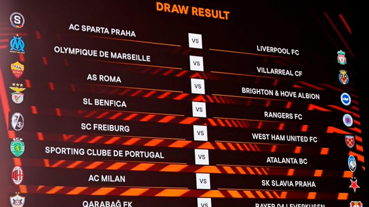 Los octavos de final de la Europa League fueron sorteados con enfrentamientos entre equipos argentinos.