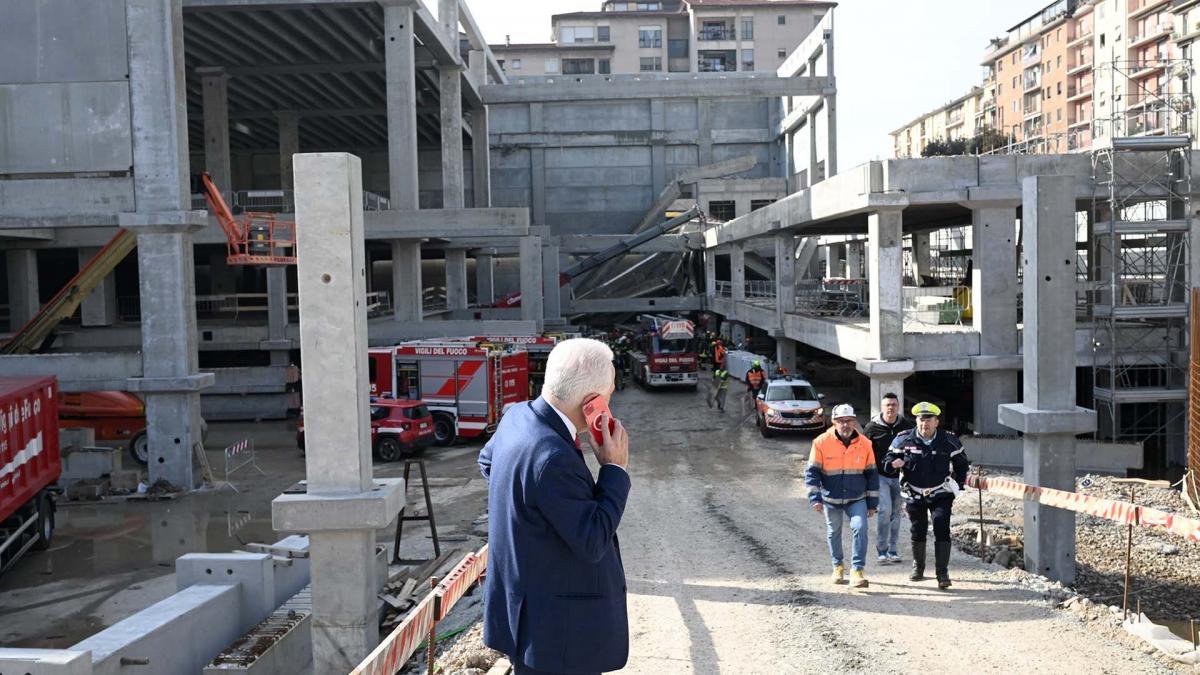  Cinco muertos por un derrumbe en la ciudad italiana de Florencia 